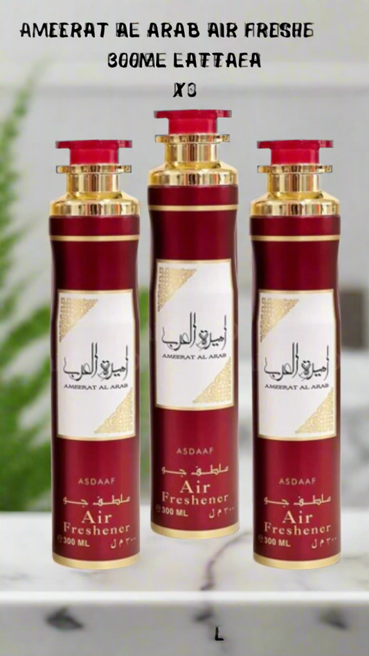 Ameerat Al Arab Air Freshener 300ml Lattafa - x3