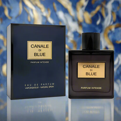 Canale Di Blue Parfum Intense 100ml EDP - Intense and captivating fragrance in an elegant bottle.