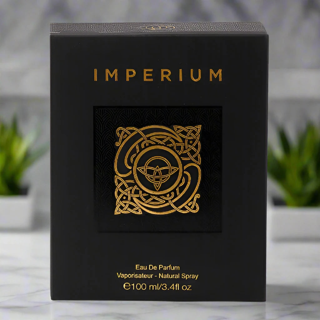 Imperium Perfume 100ml EDP by Fragrance World - Majestic and commanding fragrance in a sleek bottle.