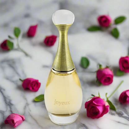 Joyeux Perfume 100ml EDP bottle featuring a stylish and modern design.