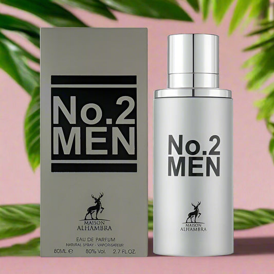 No. 2 Men Perfume 80ml EDP by Maison Alhambra, a luxurious fragrance designed for the modern man.