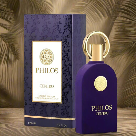 Philos Centro Perfume 100ml EDP by Maison Alhambra – A captivating fragrance with rich, bold notes, designed for those seeking an unforgettable scent.