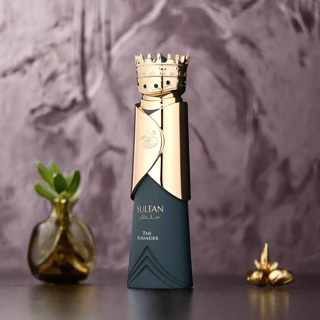 Sultan The Founder Perfume 80ml EDP by French Avenue, Fragrance World - Sophisticated and powerful fragrance in premium packaging.