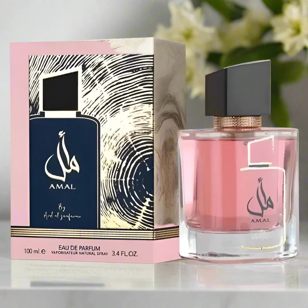 Amal Perfume 100ml EDP by Ard Al Zaafaran, a floral and creamy fragrance for women.