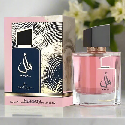 Amal Perfume 100ml EDP by Ard Al Zaafaran, a floral and creamy fragrance for women.