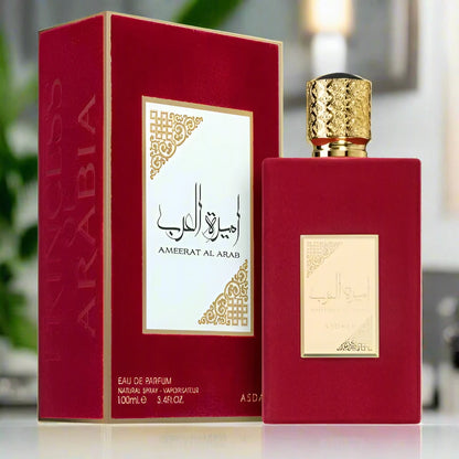 Ameerat Al Arab Perfume 100ml EDP by Lattafa, an exotic floral fragrance for women.