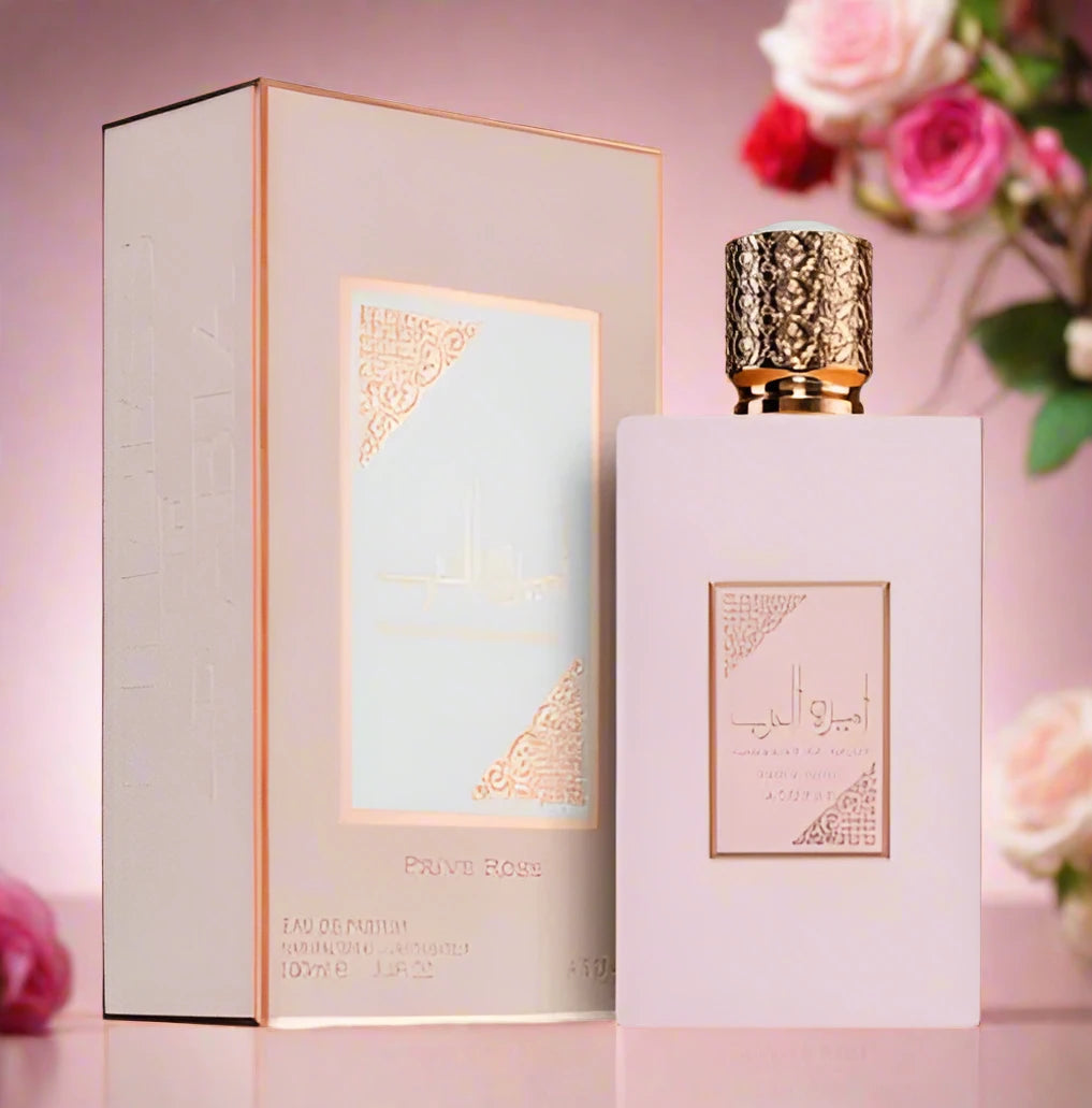 Ameerat Al Arab Rose Perfume 100ml EDP by Lattafa, a floral fruity fragrance for women.