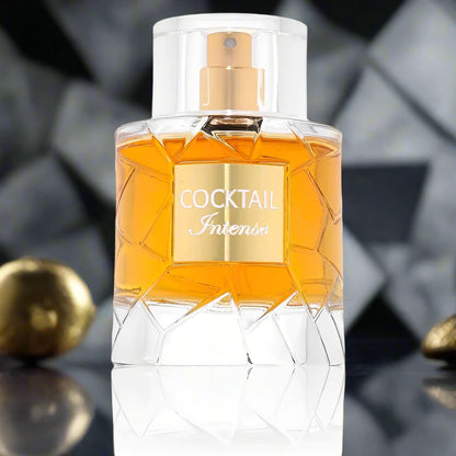 Cocktail Intense Perfume 100ml EDP by Fragrance World - Bold and captivating fragrance blend.