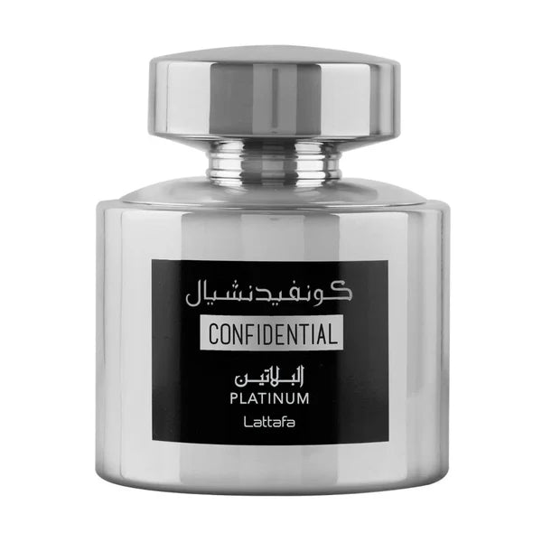 Confidential Platinum Perfume 100ml EDP Lattafa