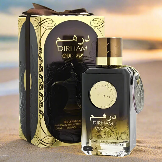  Dirham Oud Perfume 100ml EDP by Ard Al Zaafaran, a unisex fragrance with fresh and woody notes.