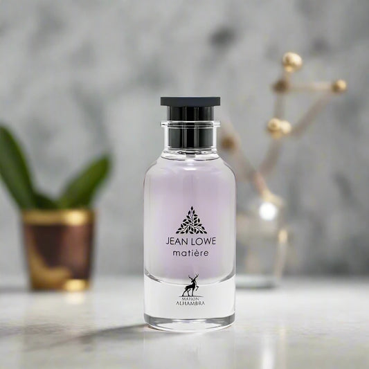 Jean Lowe Matière Perfume 100ml EDP by Maison Alhambra - Elegant and modern fragrance in a premium bottle.