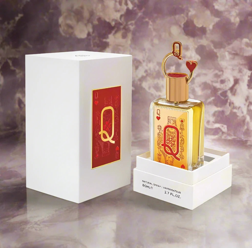 Queen Perfume 100ml EDP by Fragrance World - Regal and elegant fragrance in luxurious packaging.