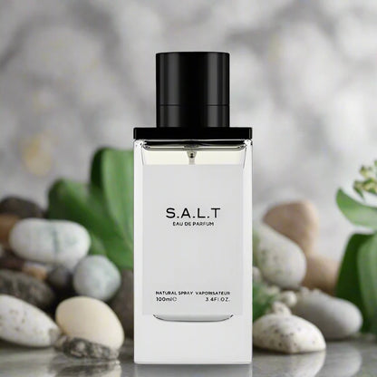 Salt Perfume 100ml EDP by Fragrance World – A luxurious scent capturing the freshness of ocean air and the tranquility of coastal waves.